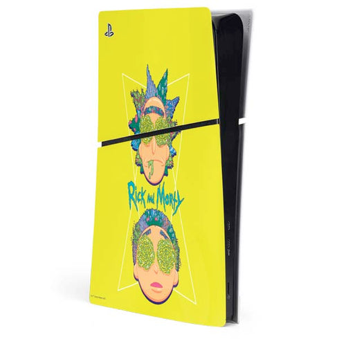 Adult Swim Rick and Morty Rick and Morty Portal Eyes PlayStation PS5 Skins